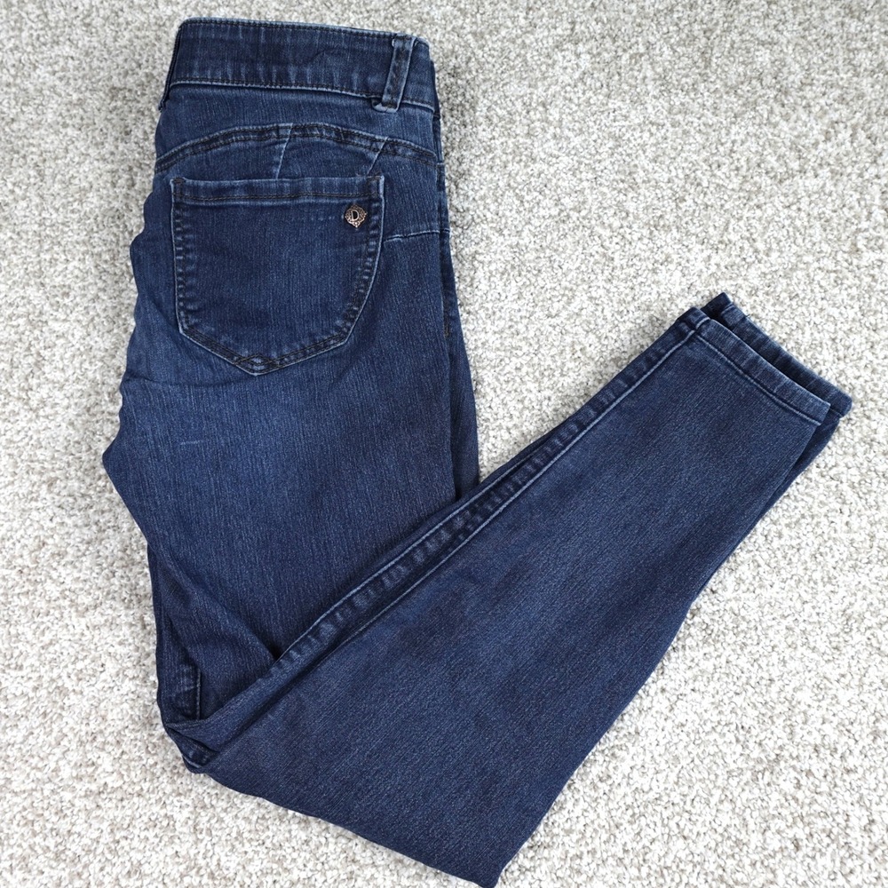 Democracy Absolution Booty Lift Jeggings Dark Indigo Wash Womens 8 B1105ADBX